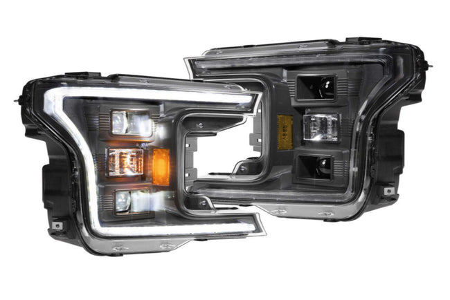 Morimoto 2018-2020 Ford F-150 XB Hybrid LED Headlights, For OE Halogen Trucks