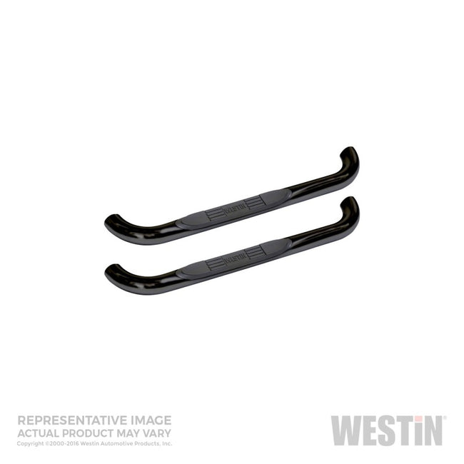 Westin 2004-2008 Ford F-150 Reg Cab E-Series 3 Nerf Step Bars - Black