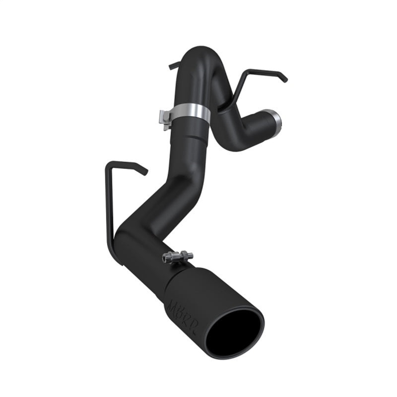 MBRP 16-19 Chevy/GMC Colorado/Canyon Duramax 3" Filter Back Single Side Black Coated Exhaust System
