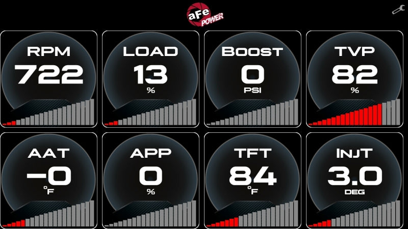 aFe AGD Advanced Gauge Display Digital 5.5in Monitor Dodge/RAM/Ford/GM Diesel Trucks