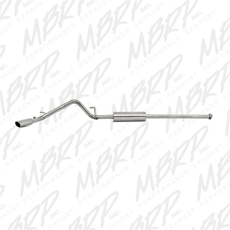 MBRP 05-13 Toyota Tacoma 4.0L Extra Cab/Crew Cab Cat Back Single Exit T409 Stainless Exhaust