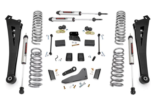 Rough Country 5 Inch Lift Kit Diesel Dual Rate Coils V2 14-18 Ram 2500 4WD