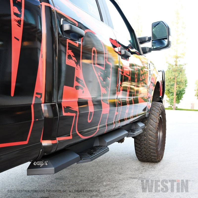 Westin/HDX 17-18 Ford F-150 SuperCrew Xtreme Nerf Step Bars - Textured Black