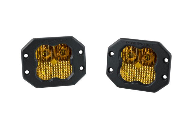 Diode Dynamics SS3 Pro ABL - Yellow Combo Flush (Pair)