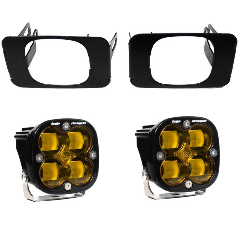 Baja Designs 15-20 F-150, 17-22 Super Duty Fog Lights - Amber