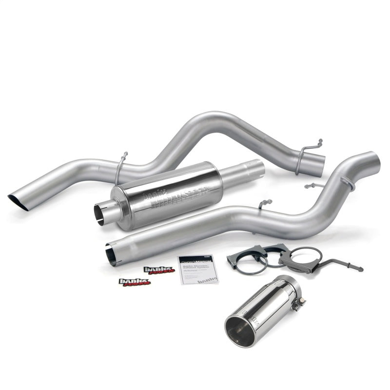 Banks Power 06-07 Chevy 6.6L ECSB Monster Exhaust System - SS Single Exhaust w/ Chrome Tip