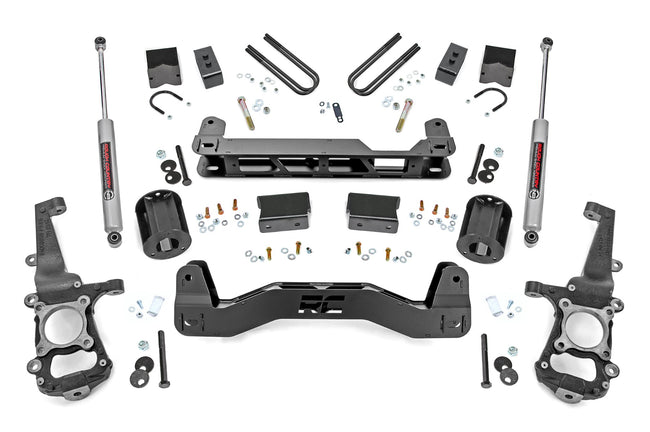 Rough Country 6 Inch Lift Kit with N3 Shocks 21-22 Ford F-150 2WD