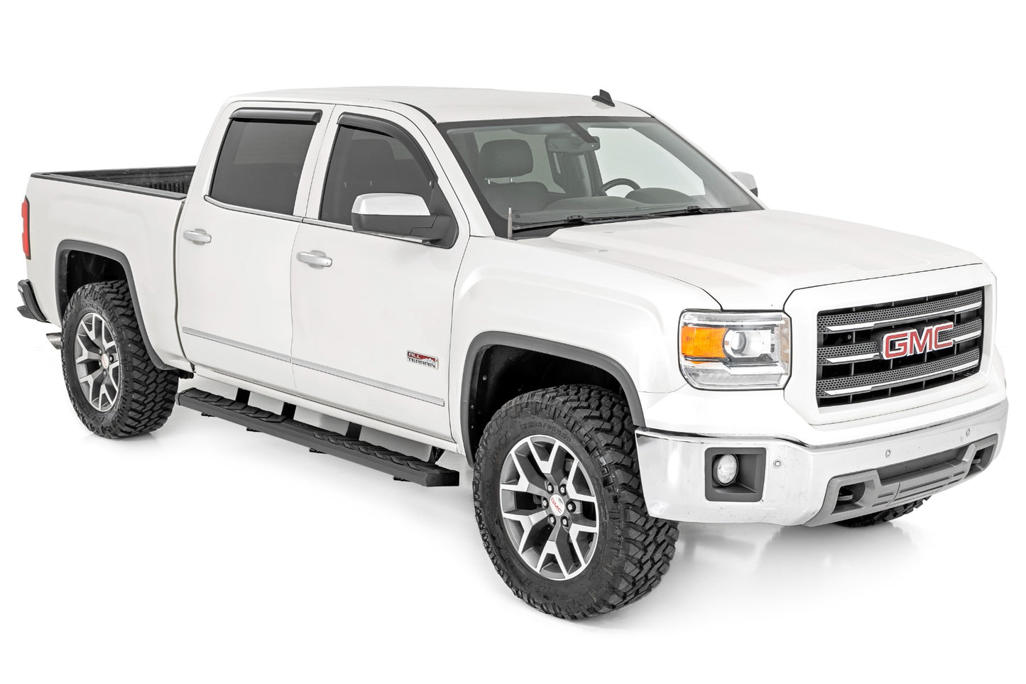 Rough Country BA2 Running Board Side Step Bars 07-19 Chevy/GMC 1500/2500HD/3500HD