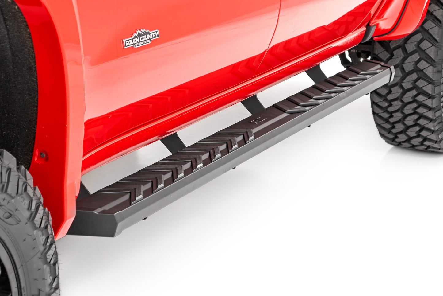 Rough Country BA2 Running Board Side Step Bars 19-22 Chevy/GMC 1500/2500HD