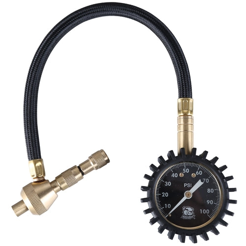 Bulldog Winch Deflator With Analog Pressure Gauge