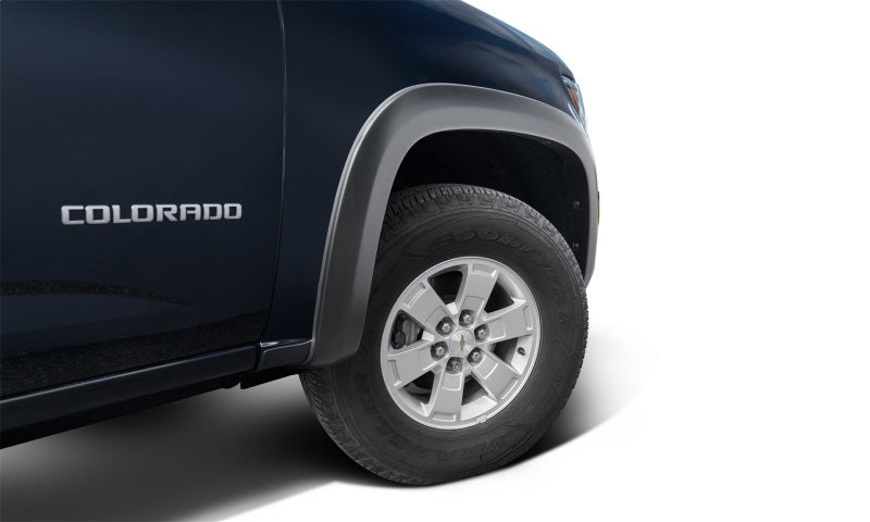 Bushwacker 15-19 Chevy Colorado OE Style Fender Flares 2pc Front - Black