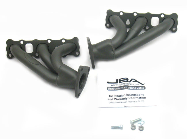 JBA 04-15 Nissan 4.0L V6 1-5/8in Primary Ti Ctd Cat4Ward Header