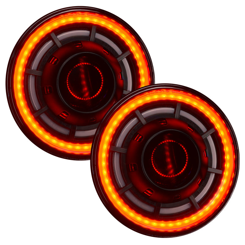 Oracle Oculus 7in ColorSHIFT Bi-LED Projector Headlights for Jeep Wrangler JK