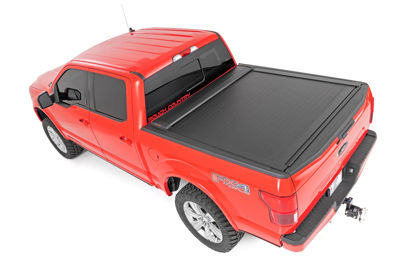 Rough Country Retractable Bed Cover 5.7 Foot Bed 15-20 Ford F-150 2WD/4WD