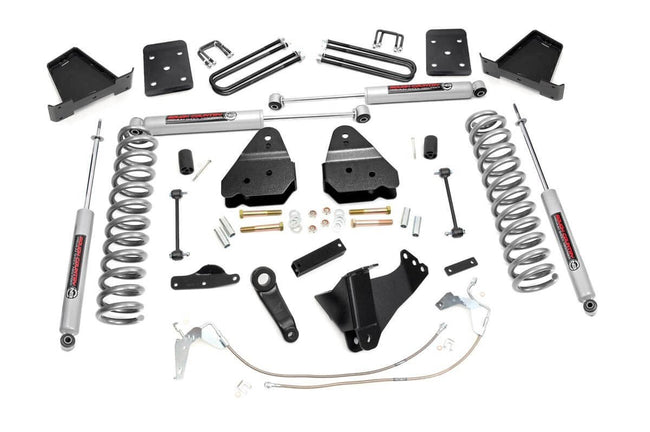 Rough Country 4.5 Inch Suspension Lift Kit w/N3 Shocks 08-10 F-250/350 4WD