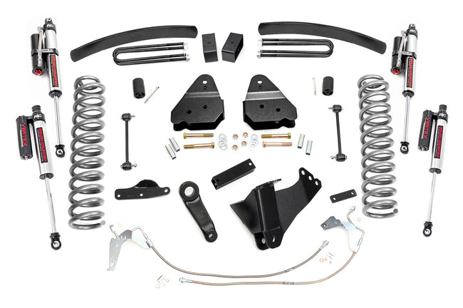 Rough Country 4.5 Inch Suspension Lift Kit w/Vertex Shocks 08-10 F-250/350 4WD