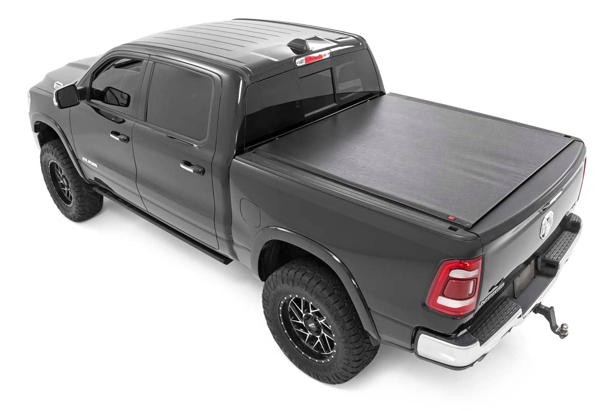 Rough Country RAM Soft Roll-Up Bed Cover 5 Foot 5 Inch Bed For 19-Pres RAM 1500