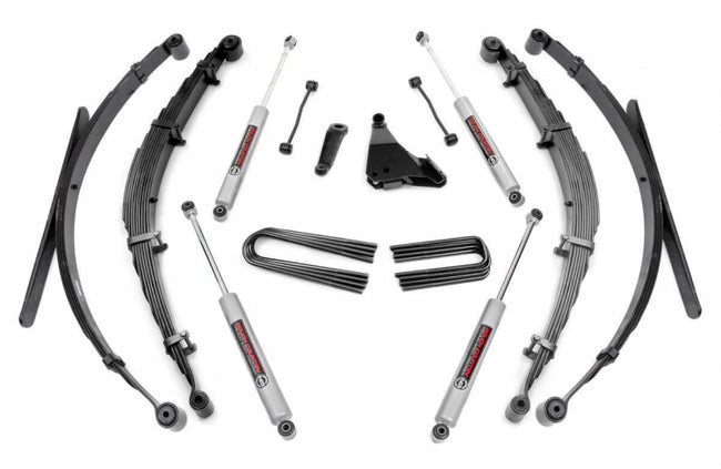 Rough Country 6 Inch Suspension Lift System 99 4WD Ford F-250/F-350 Super Duty