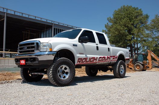 Rough Country 4 Inch Suspension Lift Kit Preminum N3 Shocks 99 Ford F-250/F-350 Super Duty