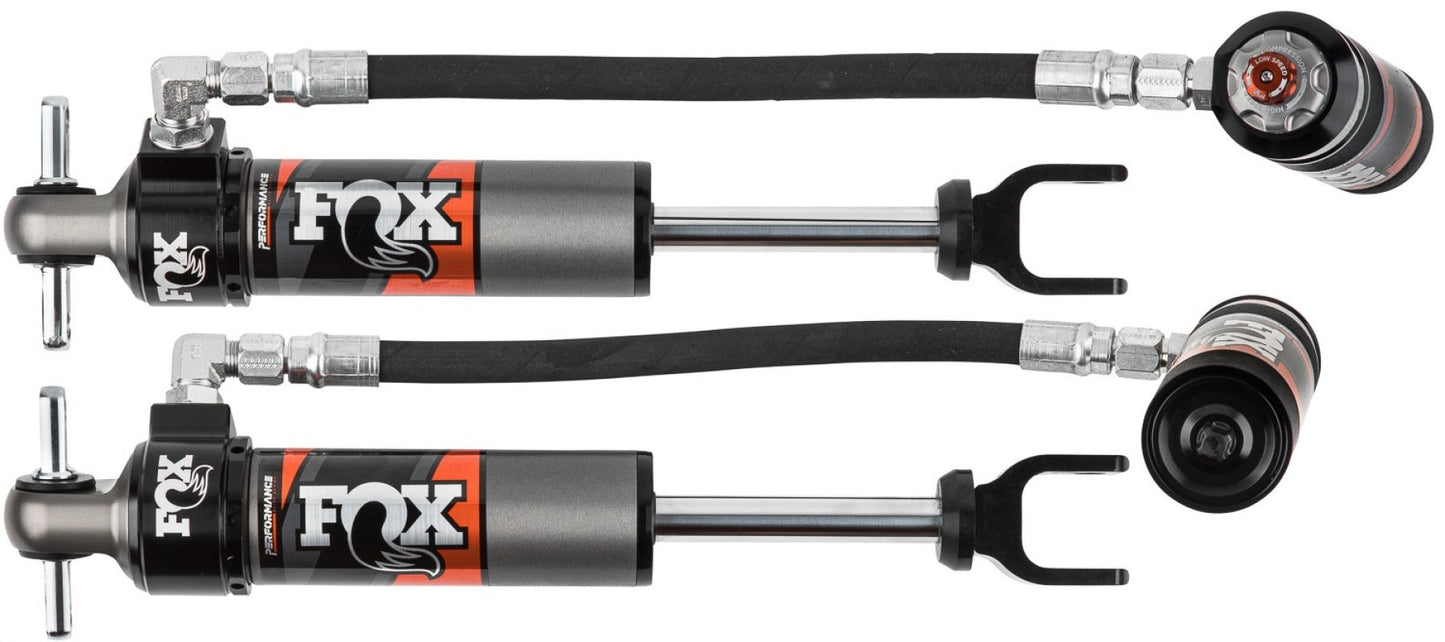 Fox 20-Up GM 2500/3500 Perf Elite Series 2.5 Front Adj Shocks 1.5-2.5in Lift - Requires Up C/A