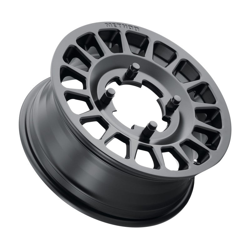 Method MR407 Bead Grip 15x6 5+1 51mm Offset 4x156 120mm CB Matte Black Wheel