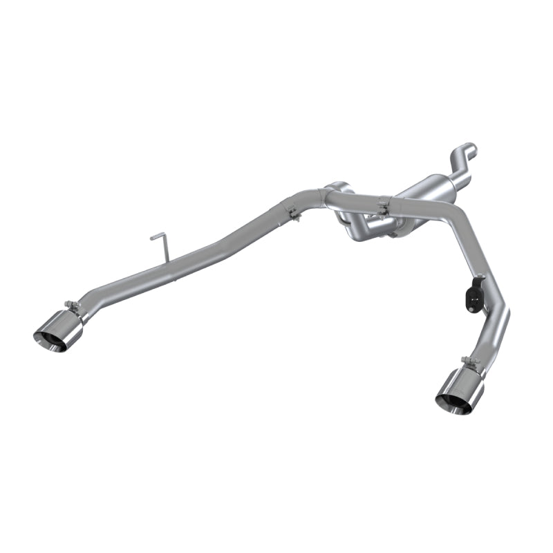 MBRP 2020 Jeep Gladiator 3.6L 2.5" Dual Rear Exit Cat Back Exhaust 304 Stainless