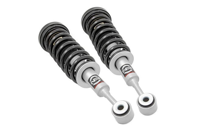 Rough Country Loaded Strut Pair Stock 04-08 Ford F-150 4WD