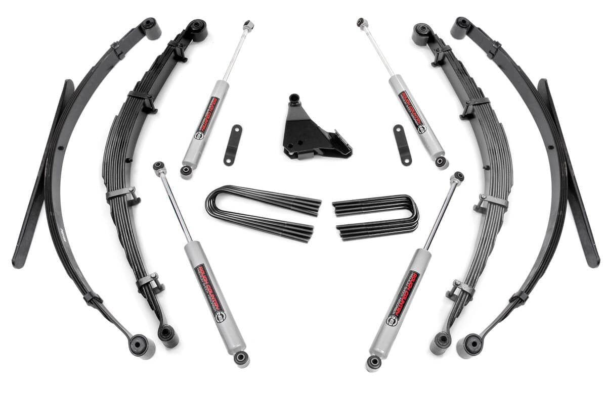 Rough Country 4 Inch Suspension Lift System 99-04 F-250/F-350 Super Duty