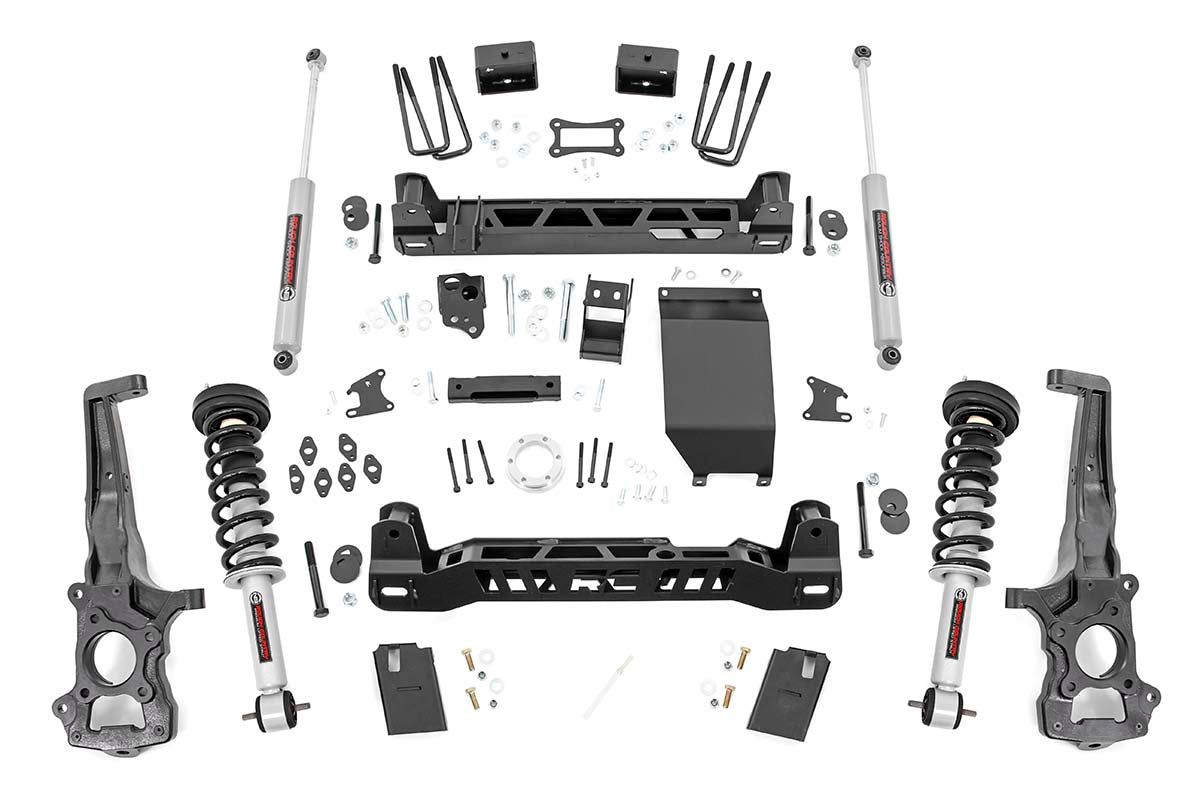 Rough Country Ranger 6 Inch Suspension Lift Kit w/N3 Struts For 19-Pres Ford Ranger 4WD