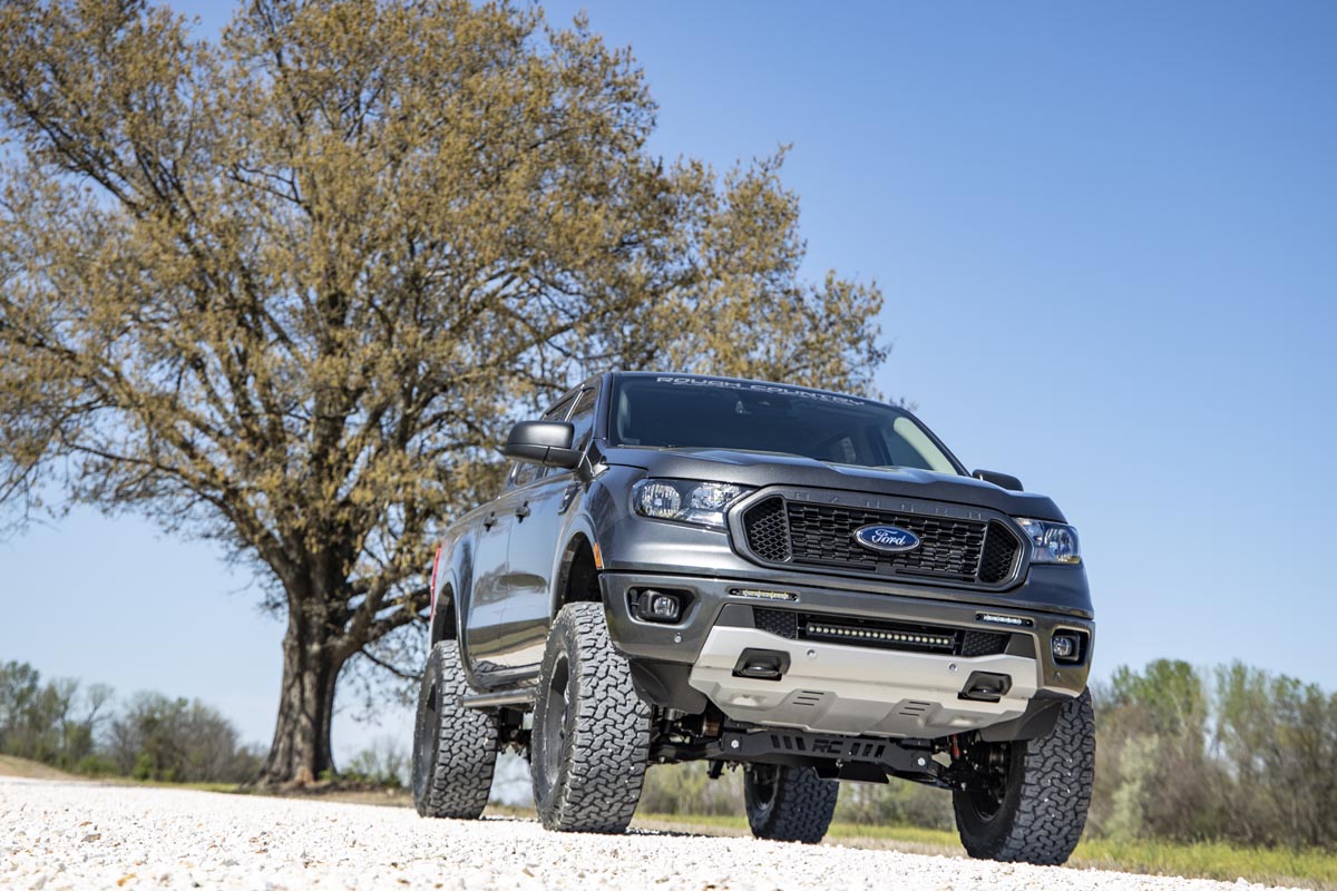 Rough Country 6.0 Inch Ford Suspension Lift Kit w/ N3 Struts (19-20 Ranger 4WD)