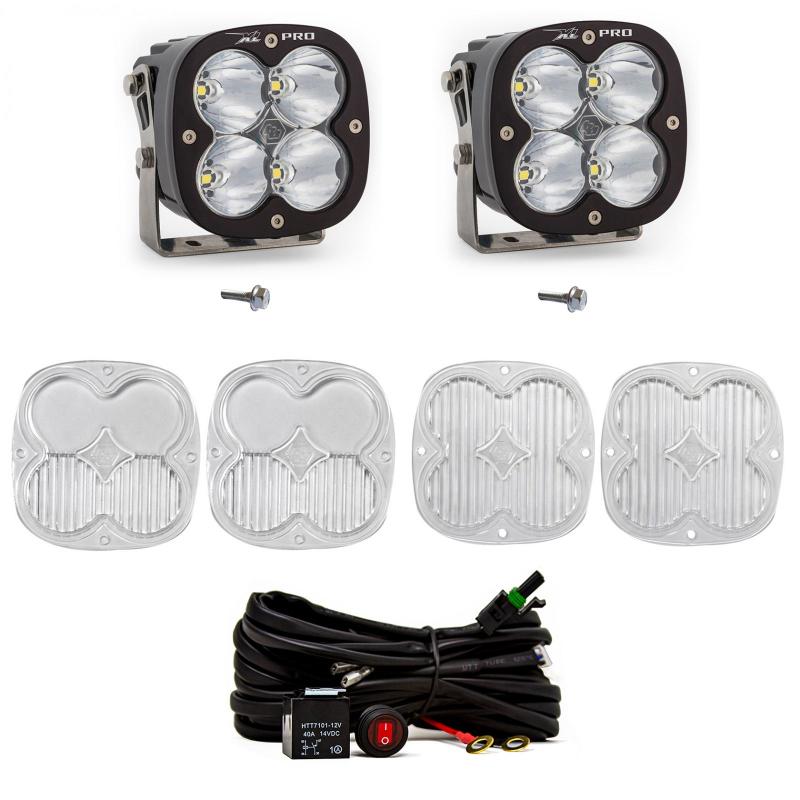 Baja Designs 2021+ Ford Bronco A Pillar Light Kit XL Pro Sport With Toggle Switch