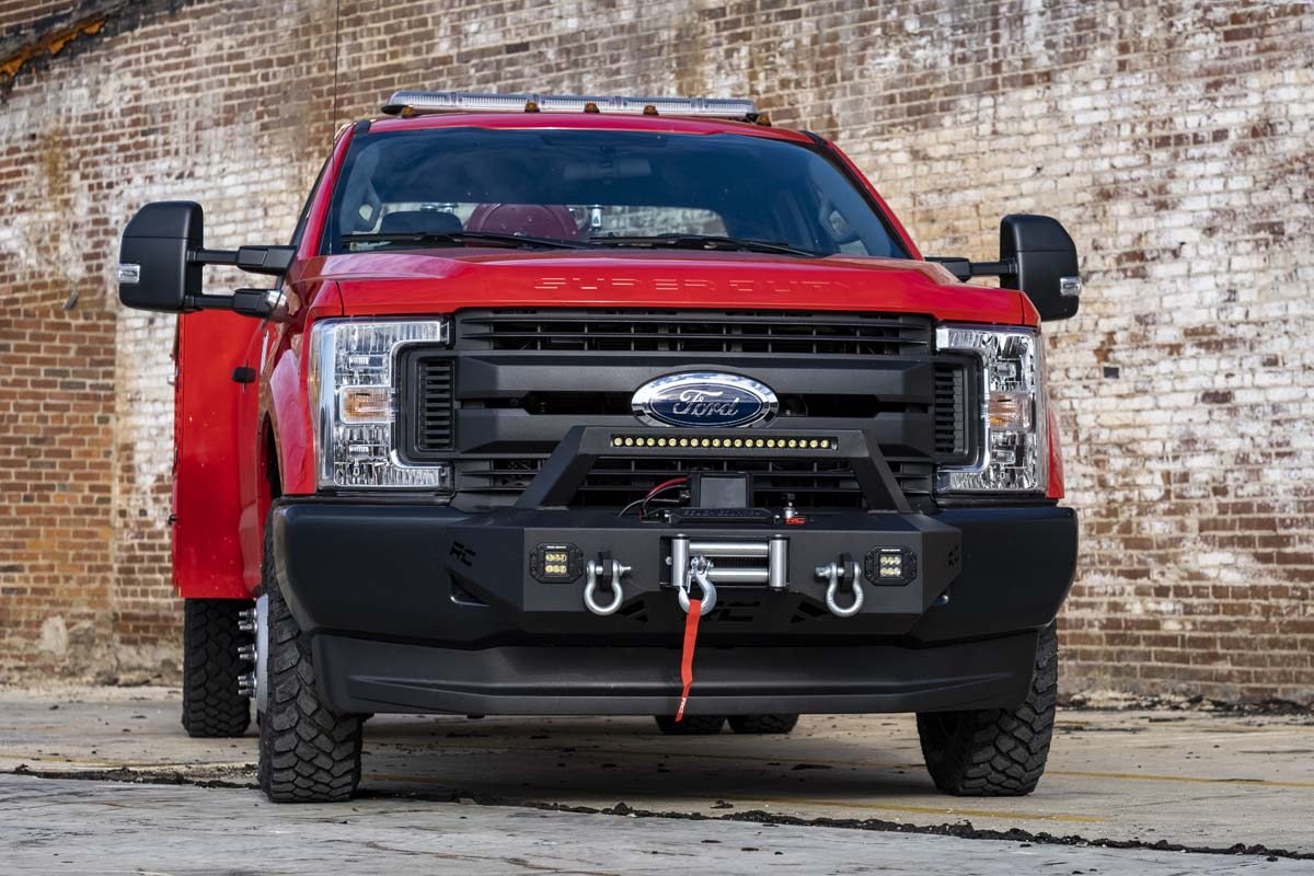 Rough Country EXO Winch Mount System 17-20 Ford F-250/F-350