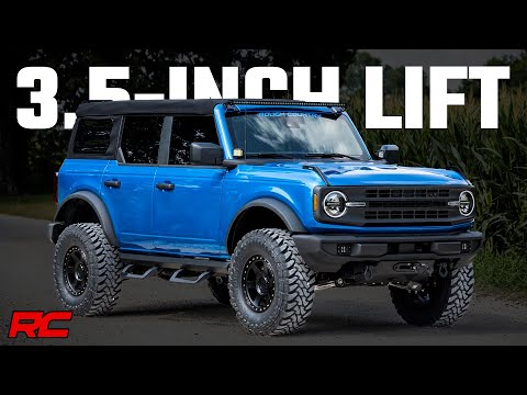 Rough Country 3.5 Inch Lift Kit 21-22 Ford Bronco 4WD