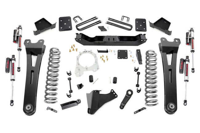 Rough Country 6 Inch Suspension Lift Kit w/Radius Arms Vertex 17-19 F-250 4WD w/Overloads Diesel