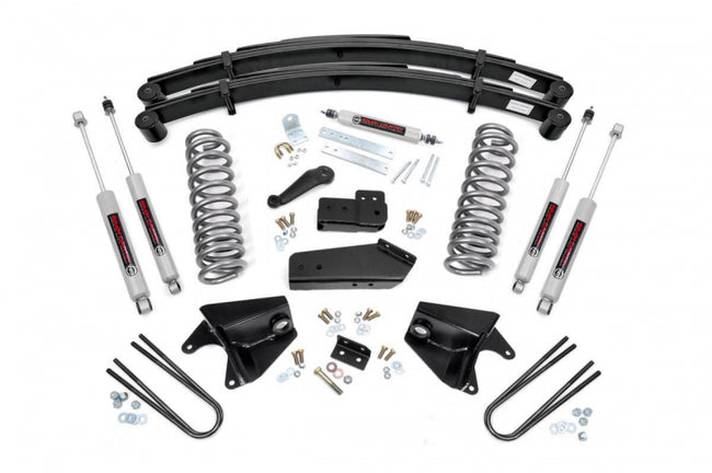 Rough Country 4 Inch Suspension Lift System 80-96 4WD Ford Bronco