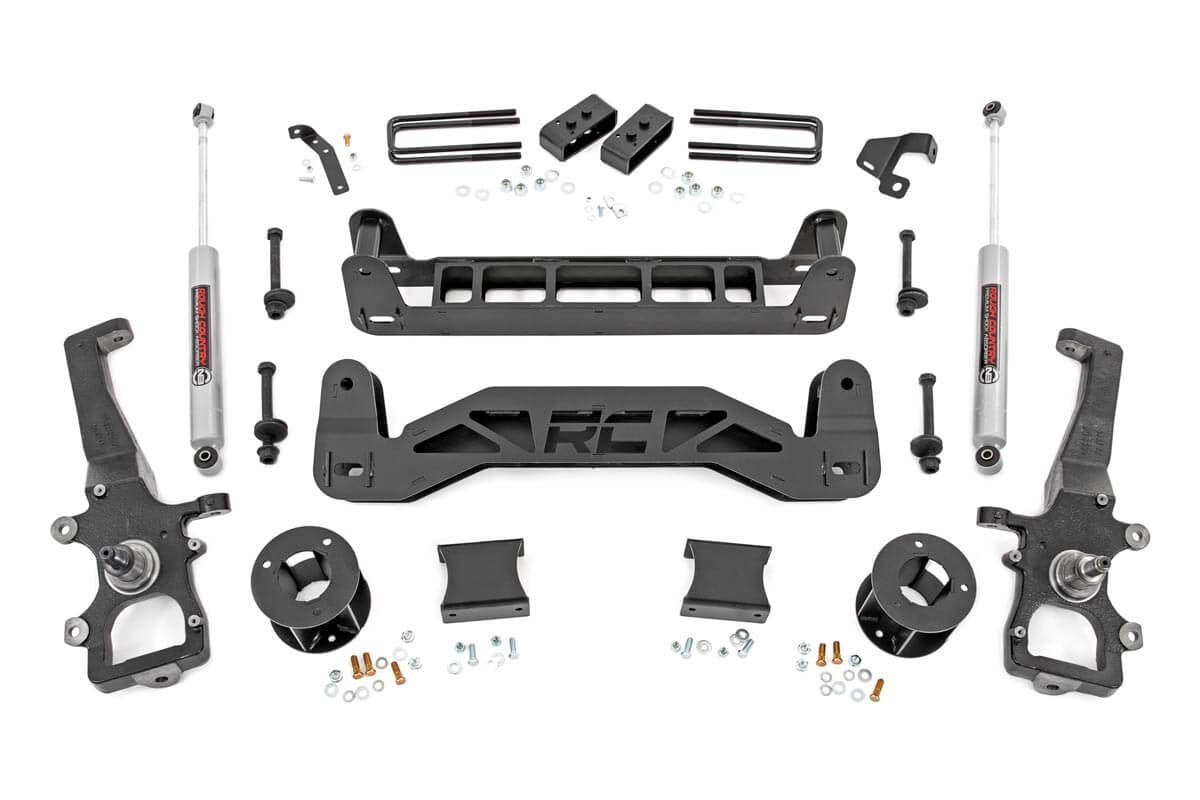Rough Country 4 Inch Suspension Lift Kit 04-08 F-150 2WD