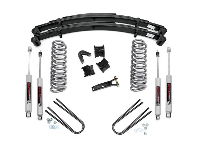 Rough Country 4 Inch Suspension Lift System 78-79 Bronco 4WD