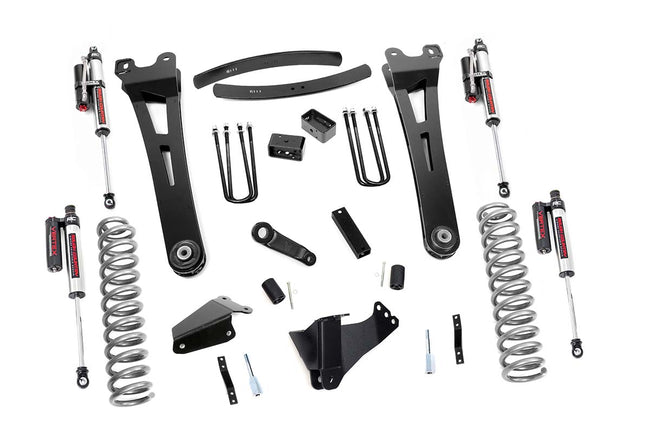 Rough Country 6 Inch Suspension Lift Kit Radius Arms w/Vertex Shocks 05-07 F-250/350 4WD Diesel
