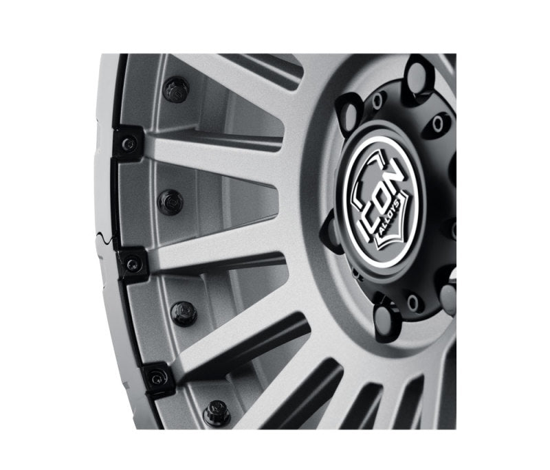 ICON Recon Pro 17x8.5 5 x 4.5 0mm Offset Charcoal Wheel
