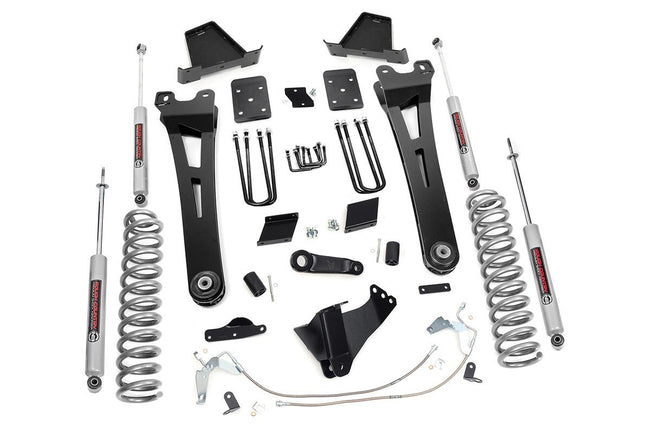 Rough Country 6 Inch Ford Radius Arm Suspension Lift Kit 11-14 F-250 Overloads