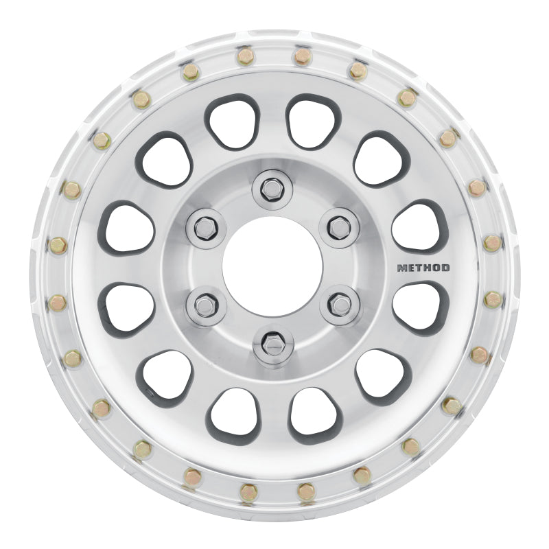 Method MR103 Beadlock 17x9 +25mm Offset 6x6.5 108mm CB Raw Machined w BH-H24125 Wheel
