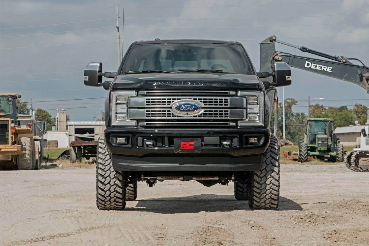 Rough Country 6 Inch Suspension Lift Kit w/Radius Arms Vertex 17-19 F-250 4WD w/o Overloads Diesel