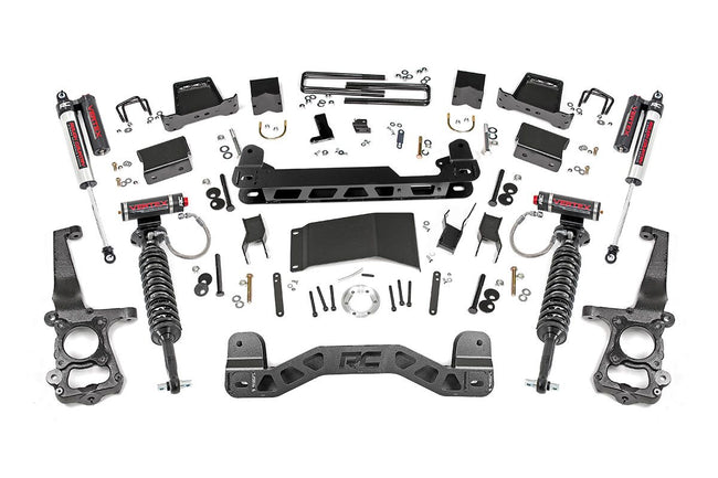 Rough Country 6 Inch Suspension Lift Kit Vertex 15-20 F-150 4WD