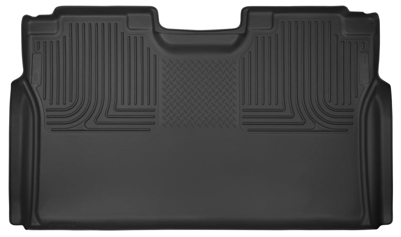 Husky Liners 15-17 Ford F-150 SuperCrew X-Act Contour Black 2nd Seat Floor Liners (Full Coverage)