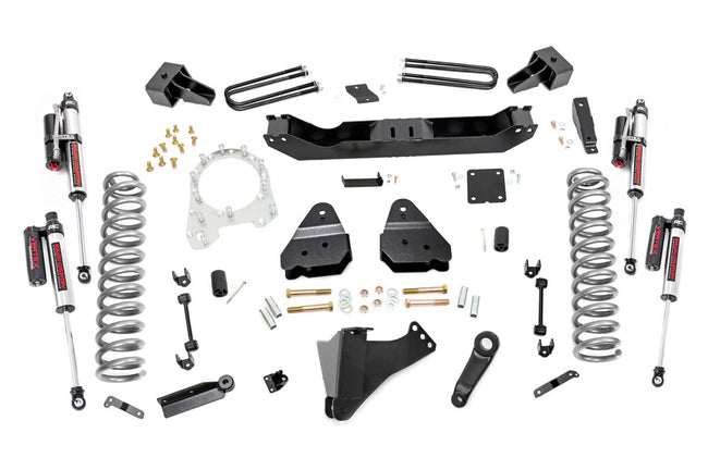 Rough Country 4.5 Inch Inch Ford Suspension Lift Kit w/ Vertex Shocks 17-20 F-350 4WD Diesel Dually