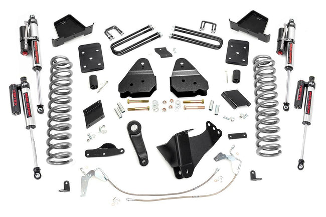 Rough Country 6 Inch Suspension Lift Kit Vertex 11-14 F-250 4WD Gas Overloads