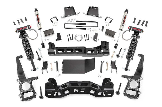 Rough Country 6 Inch Suspension Lift Kit Vertex & V2 14 F-150 4WD