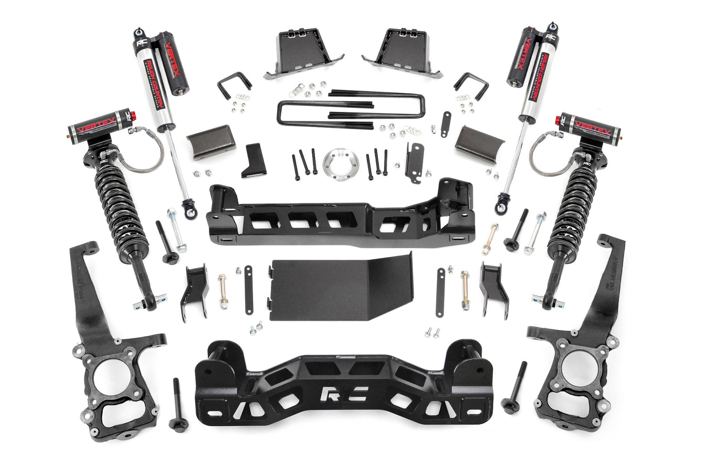 Rough Country 6 Inch Lift Kit Vertex 11-13 Ford F-150 4WD