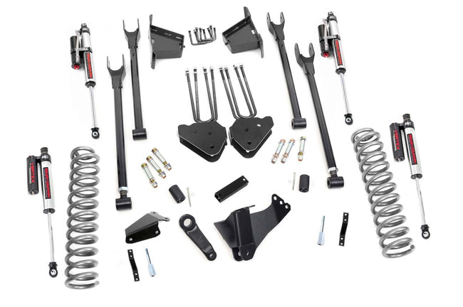 Rough Country 8 Inch Suspension Lift Kit 4-Link w/Vertex Shocks 08-10 F-250/350 4WD
