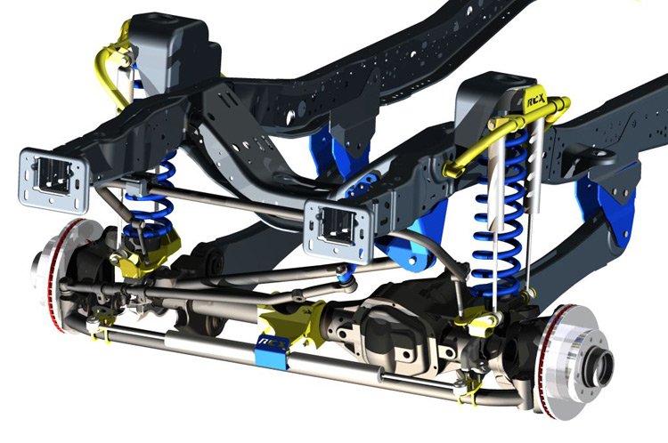 Rough Country 6 Inch Suspension Lift Kit Diesel 08-10 F-250/F-350 Super Duty